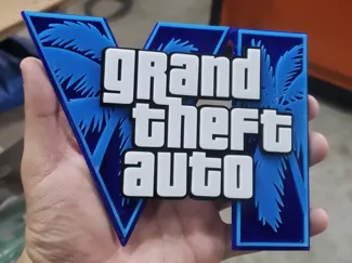 GTA 6 em Acrílico/MDF