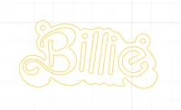 Laser Billie Necklace Strong Mounts