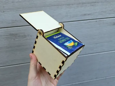 Universal Box – for Tea or other stuff, Flip Lid