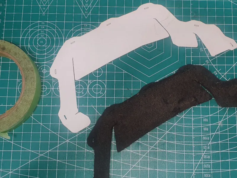 Replacement Felt template AE86