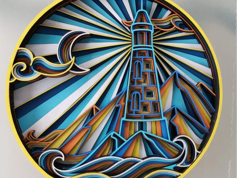 Faro mándala capas