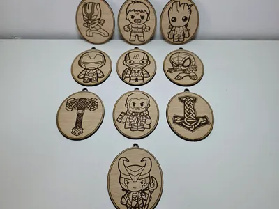 Avengers keychain