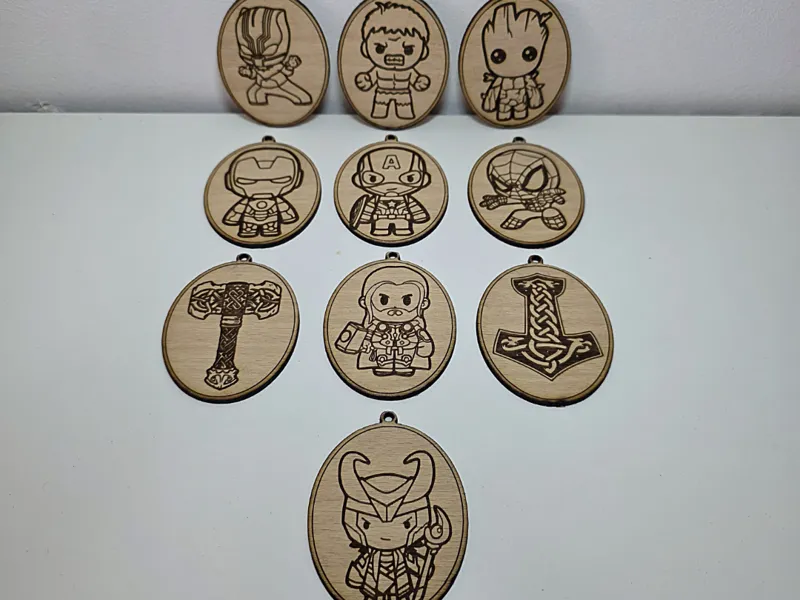 Avengers keychain