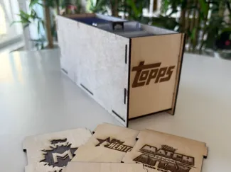 TCG/CCG Toploader Sammelbox (Stecksystem) via XCS