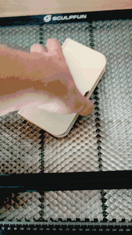 Folding Wooden Box – With a practical pull tab