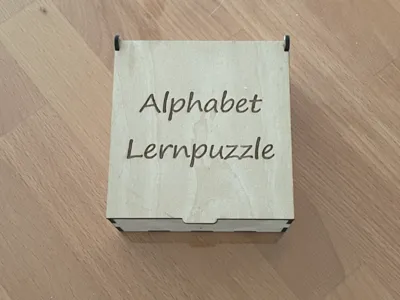 Montessori Alphabet Learning Puzzle