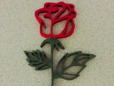 A simple rose