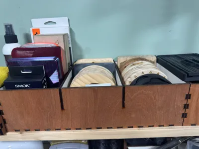 3 row box for organizing