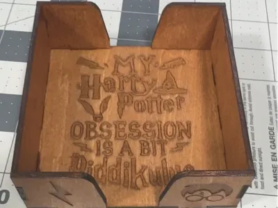 Harry Potter themed coaster holder