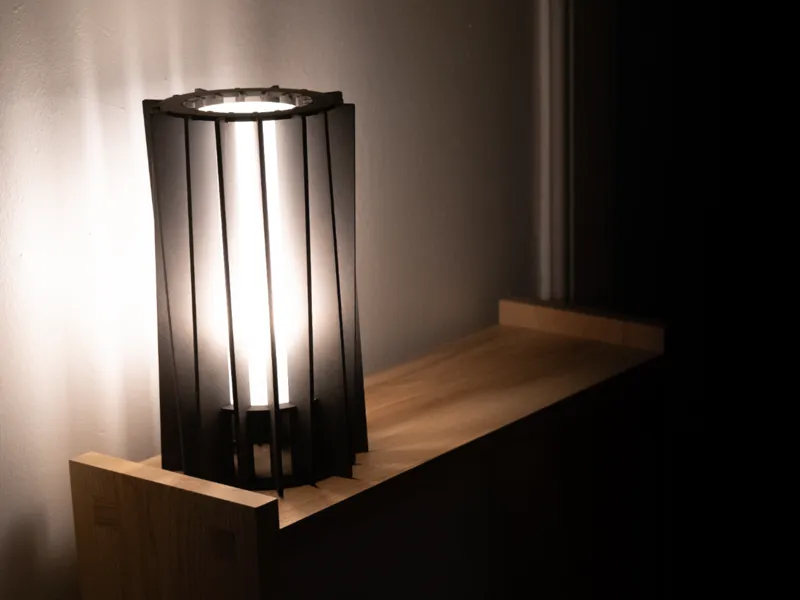 Brutalist Lamp