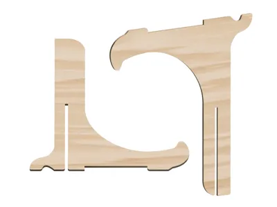Photo Stand - Compatible with 3mm MDF