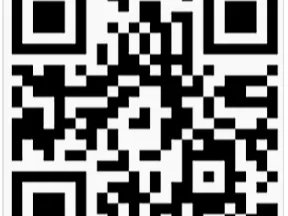 Laser cut QR code