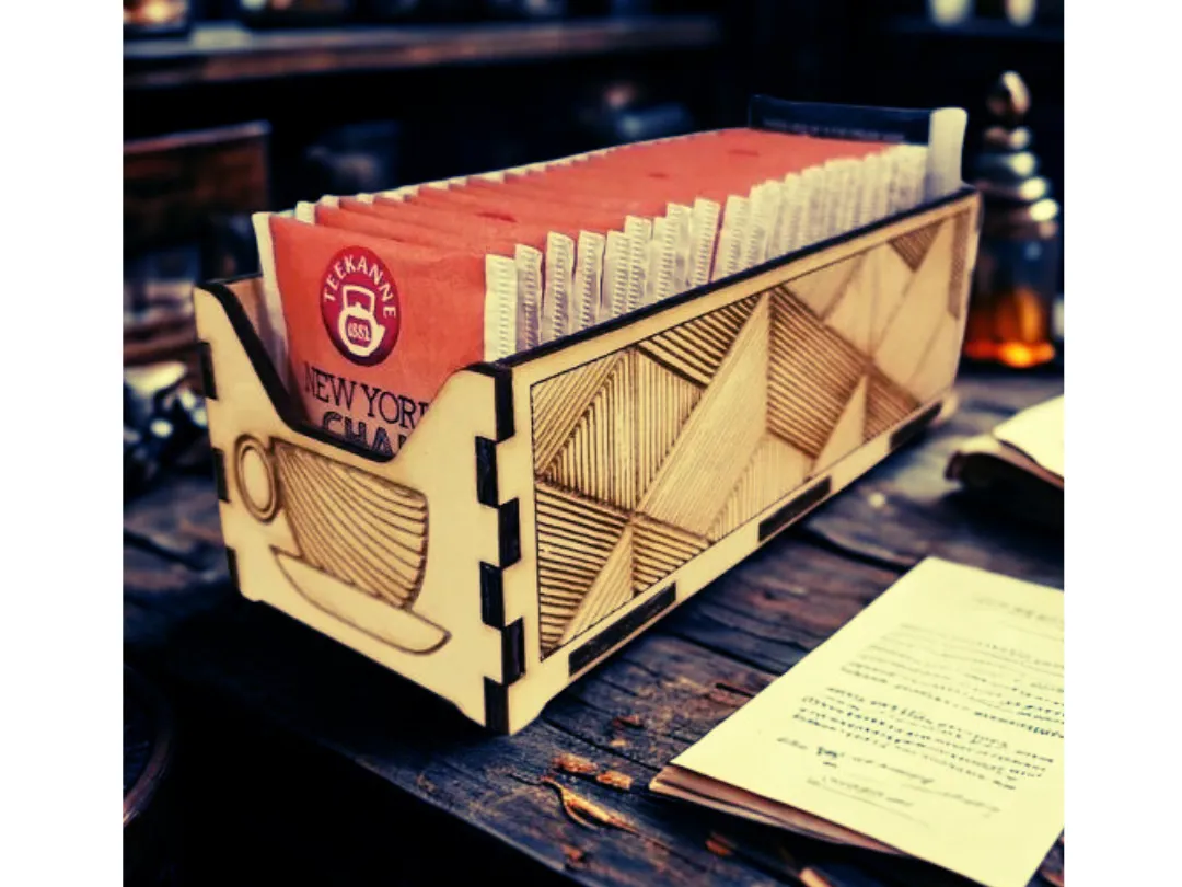 Tea box by flow8181 MakerWorld: Download Free 3D Models - 3D model önizlemesi