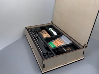 Wooden Toolbox for BambuLab H2D