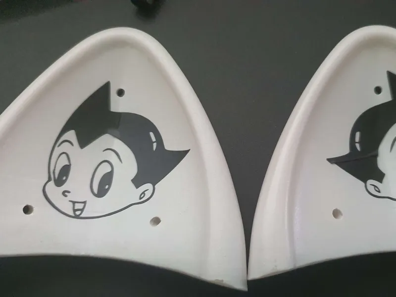 Classic Astroboy Face Vinyl/painting mask