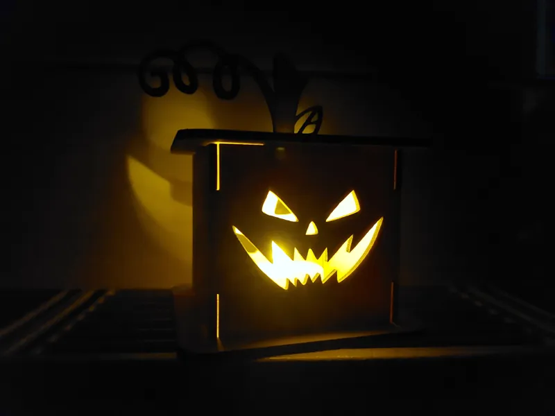 Teelicht Halloween