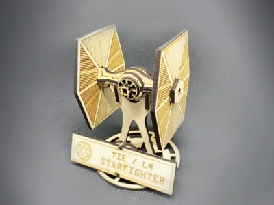 Star Wars Tie Fighter model
