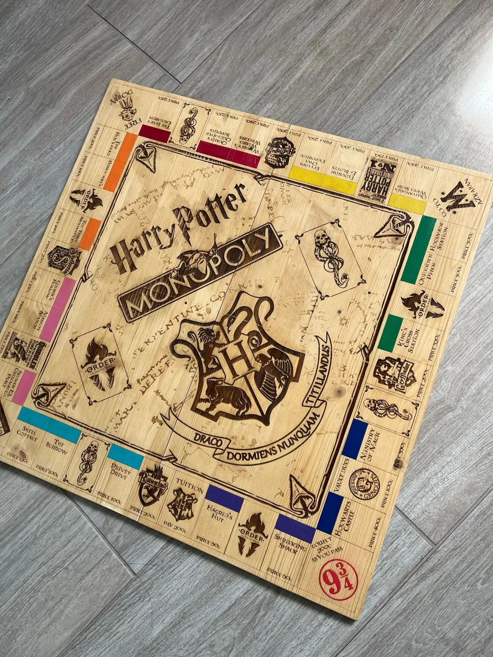 Tabuleiro de Monopólio Harry Potter por OrionXMakerWorld: Baixe modelos ...