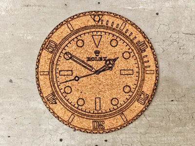 Rolex Submariner Cork Coasters