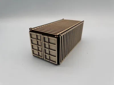 Container Laser Cutter Contenedor de envío - corte por láser por NR Workshop MakerWorld ...