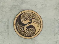 Orologio albero della vita 250x250mm
