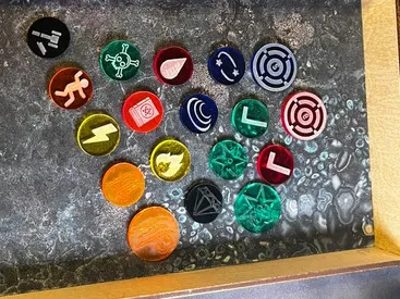 Marvel Crisis Protocol tokens