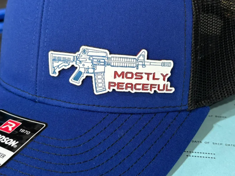 AR15 SVG Hat Patch File