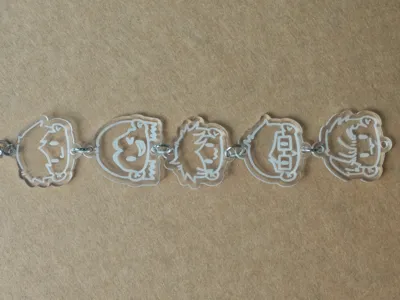 Mayday Keychain_Five Little Heads