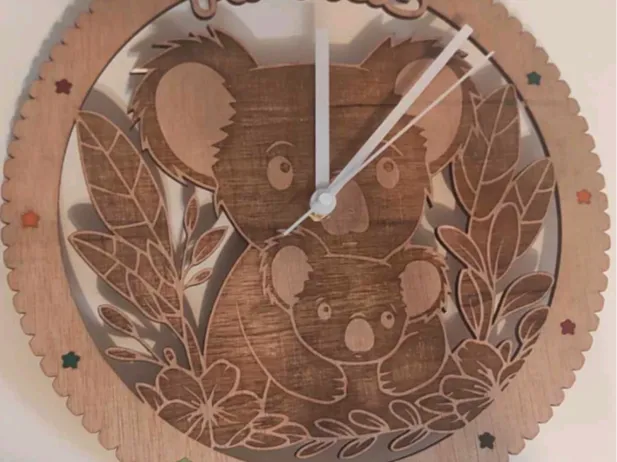 Koala stars clock