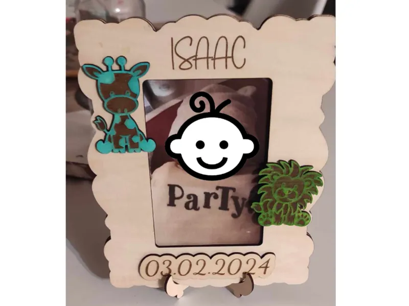Baby animals frame