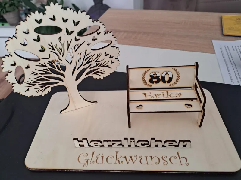 Geburtstags Bank