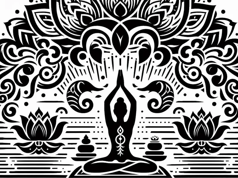 Sitting yoga design V1