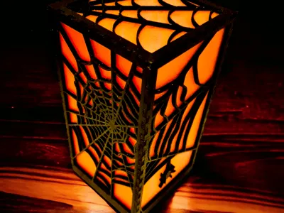 Spider Web Lantern