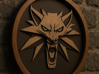 The Witcher Wall Clock – Stylish Wooden Watch