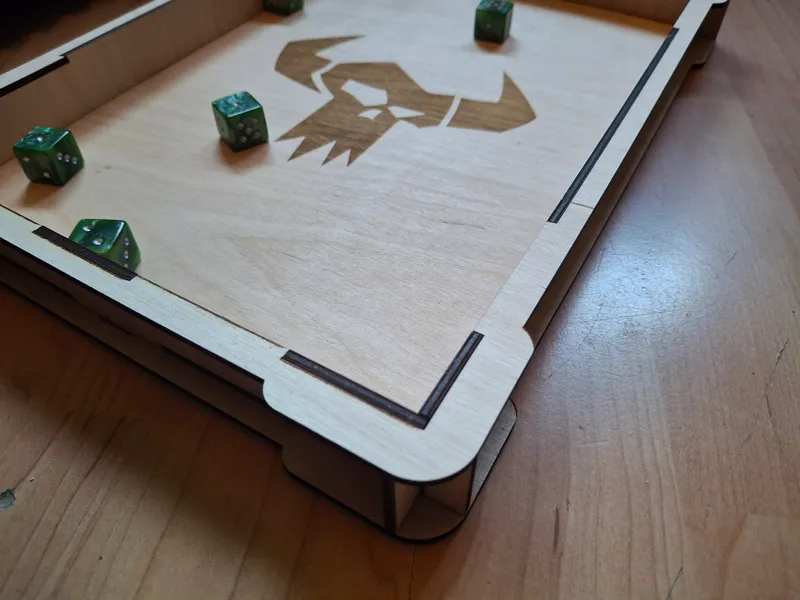 A4 Size Dice Tray
