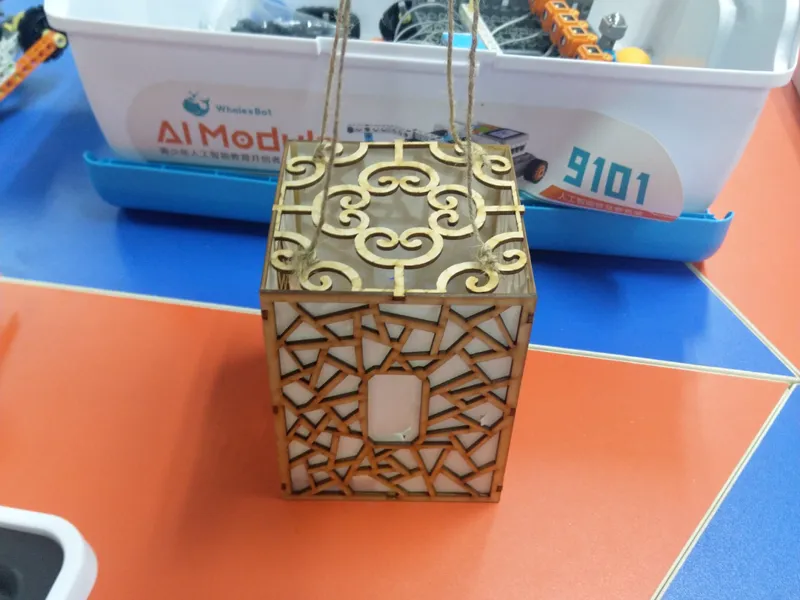激光切割中国风灯笼