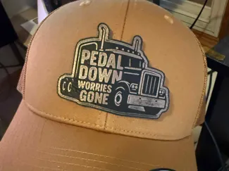 PEDAL DOWN, WORRIES GONE