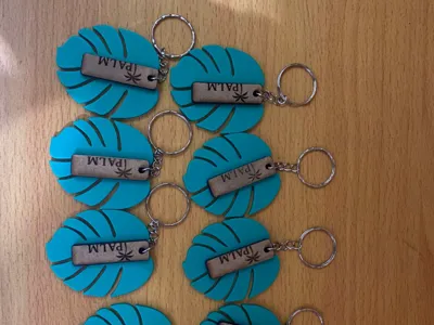 Leaf Keychain