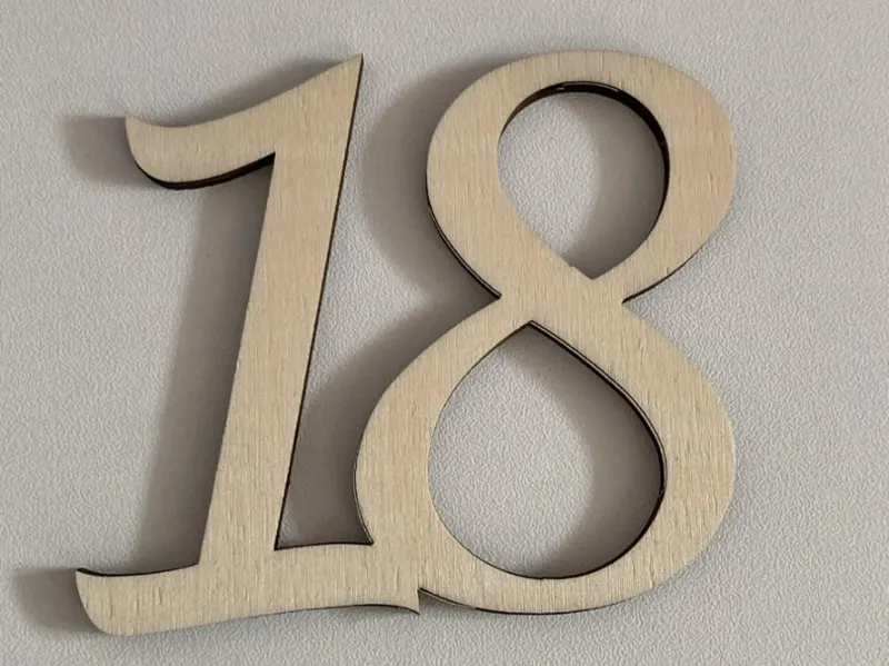 18 Birthday Topper