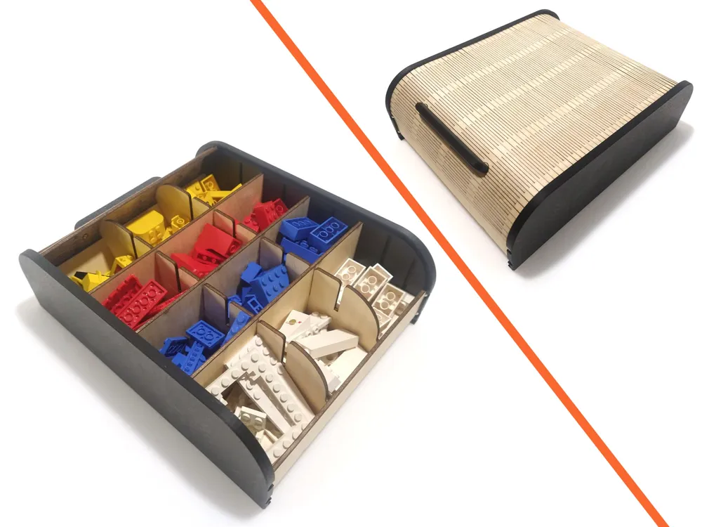 Modular Shutter Sample Rack Design Modular Lasercut Shutter Cabinet/box by Rossero MakerWorld: Download ...