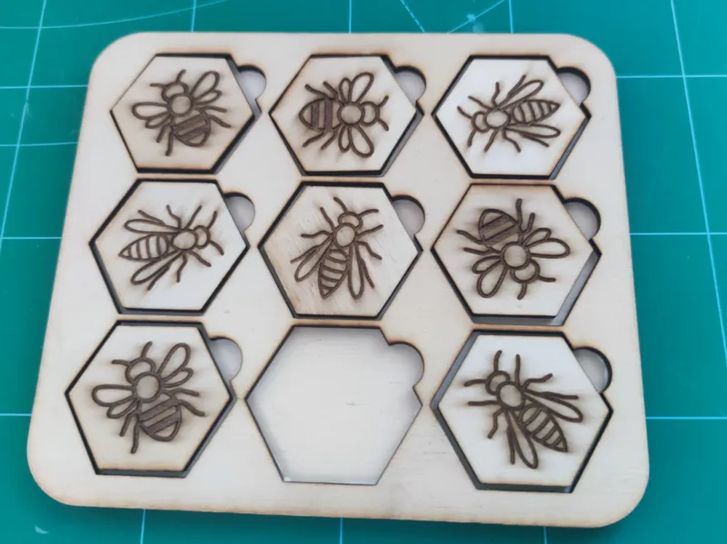 Tic Tac Toe Bees vs Wasps