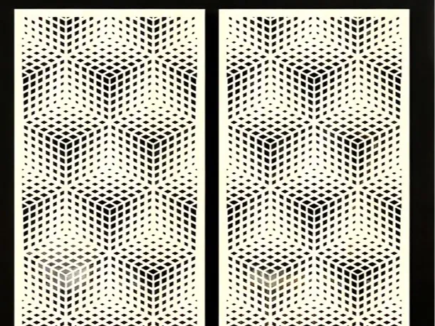 cubic design panels