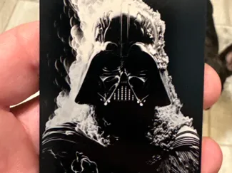 Darth business card