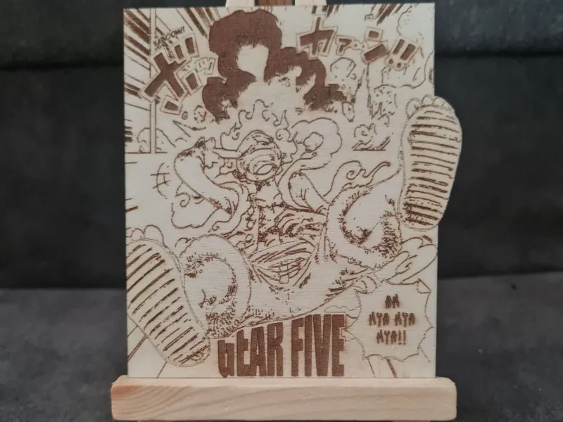 Ritratto Luffy One Piece