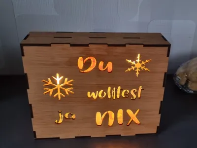 The box you didn't want anything
