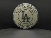 LA Dodgers Slate Coaster