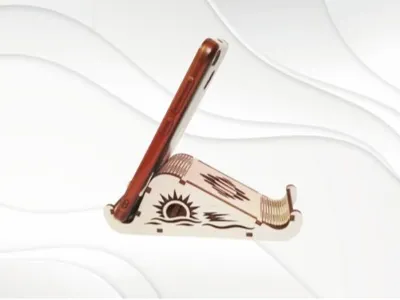 universal smartphone stand with two viewing angles
