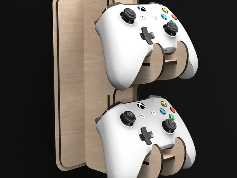 Dual Controller Wall Mount – Clean & Stylish