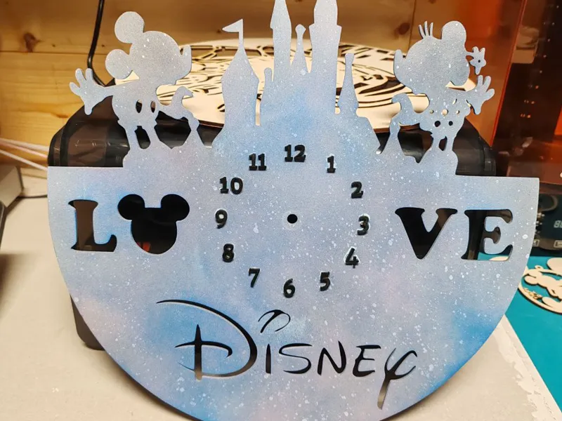 Orologio disney topolino e minne
