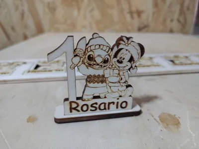 Stitch and Mickey Mouse Favors